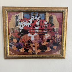 Ladies Day" by the Chicago artist Allen Stringfellow. 