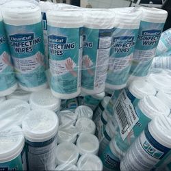 Disinfecting Wipes $20 a dozen while supplies last 