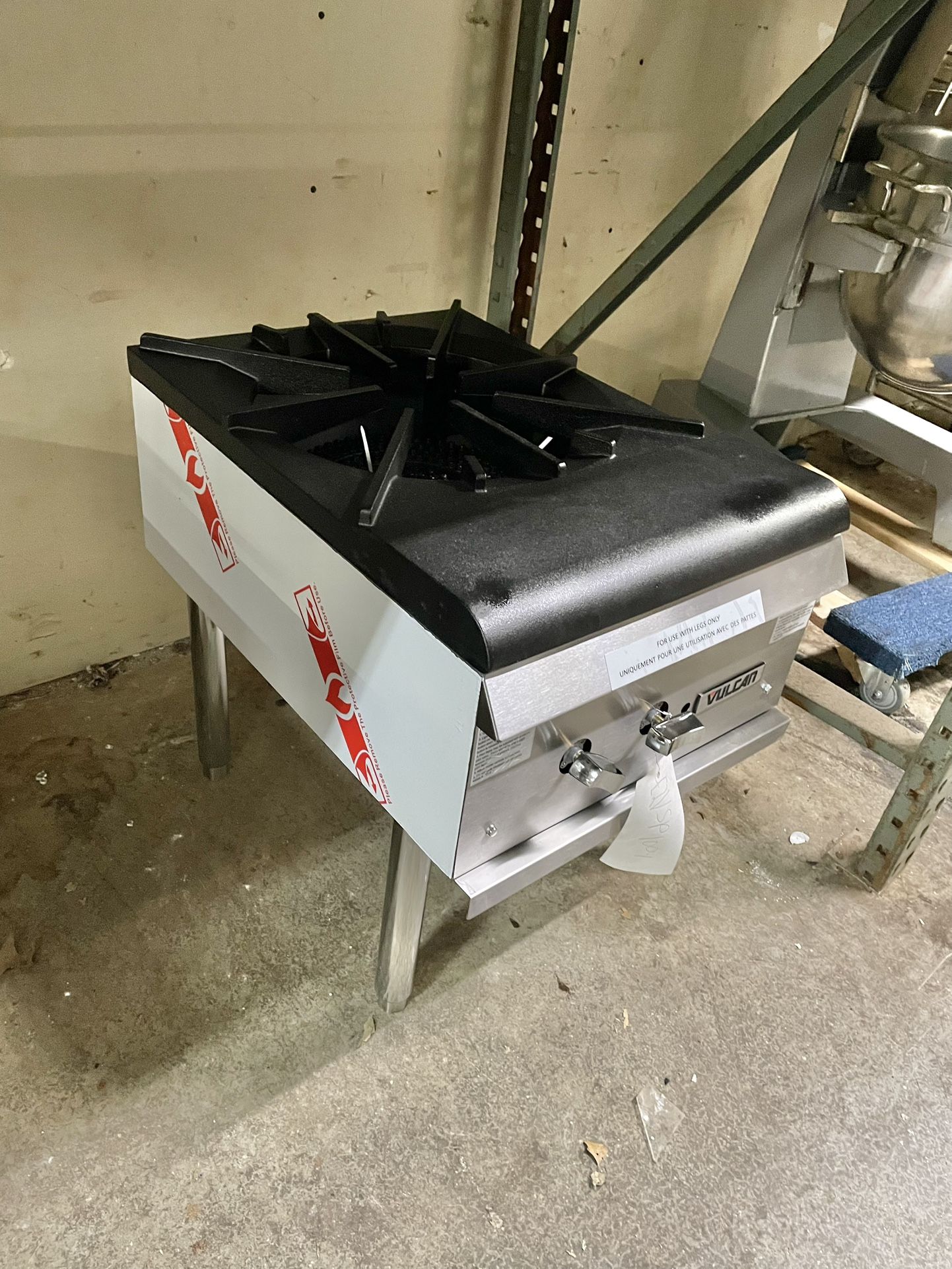 Vulcan Single Burner Stock Pot Range – Model VSP100-1 (Natural Gas)