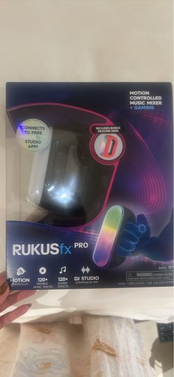 RUKUSfx PRO Motion-Controlled Music Mixer + Gaming – New in Box