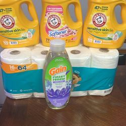 A&H Detergent And toilet paper Bundle 