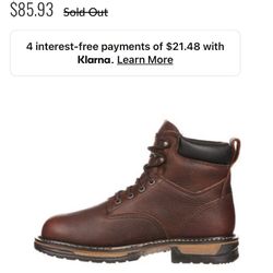  (Used) Lehigh Safety Boots/ Rocky