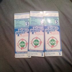 1983 World Series Tickets