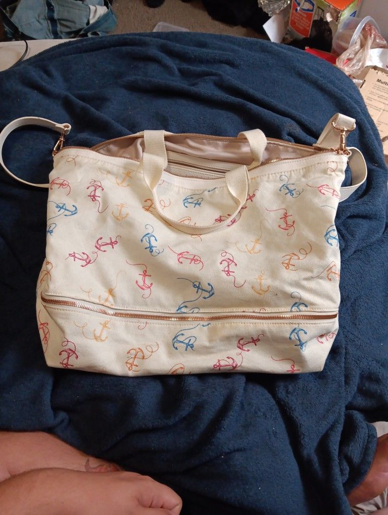 LC Lauren Conrad Anchors Tote Bag