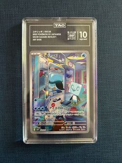 Pokémon Eiscue 074/071 Sv2p: Snow Hazard Art Rare Holo Japanese TAG 10