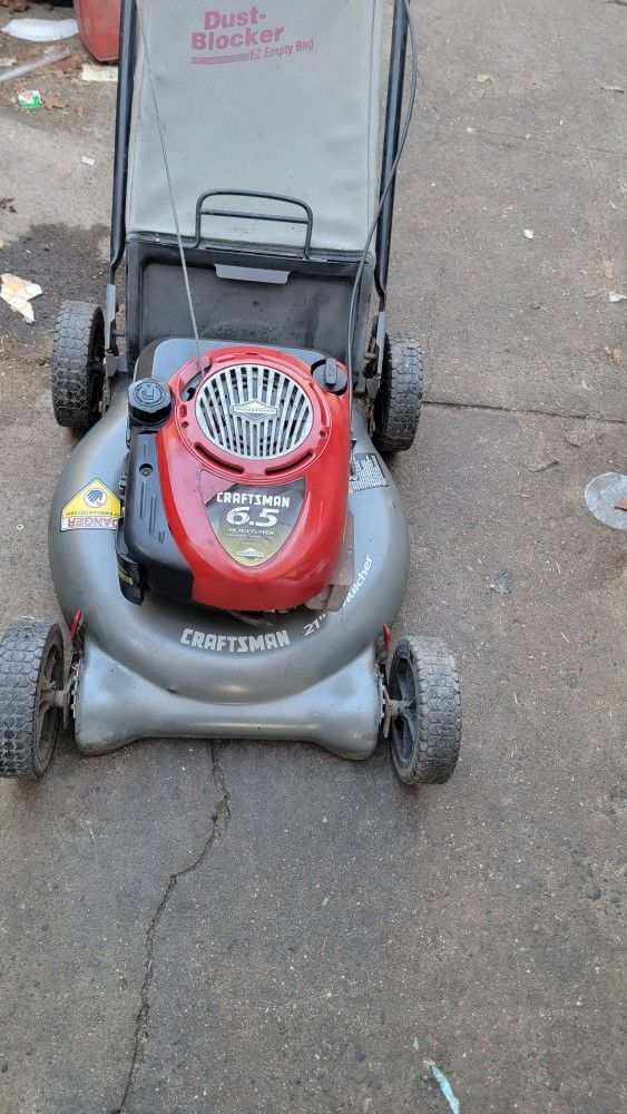 craftsman  lawnmower  6.5 