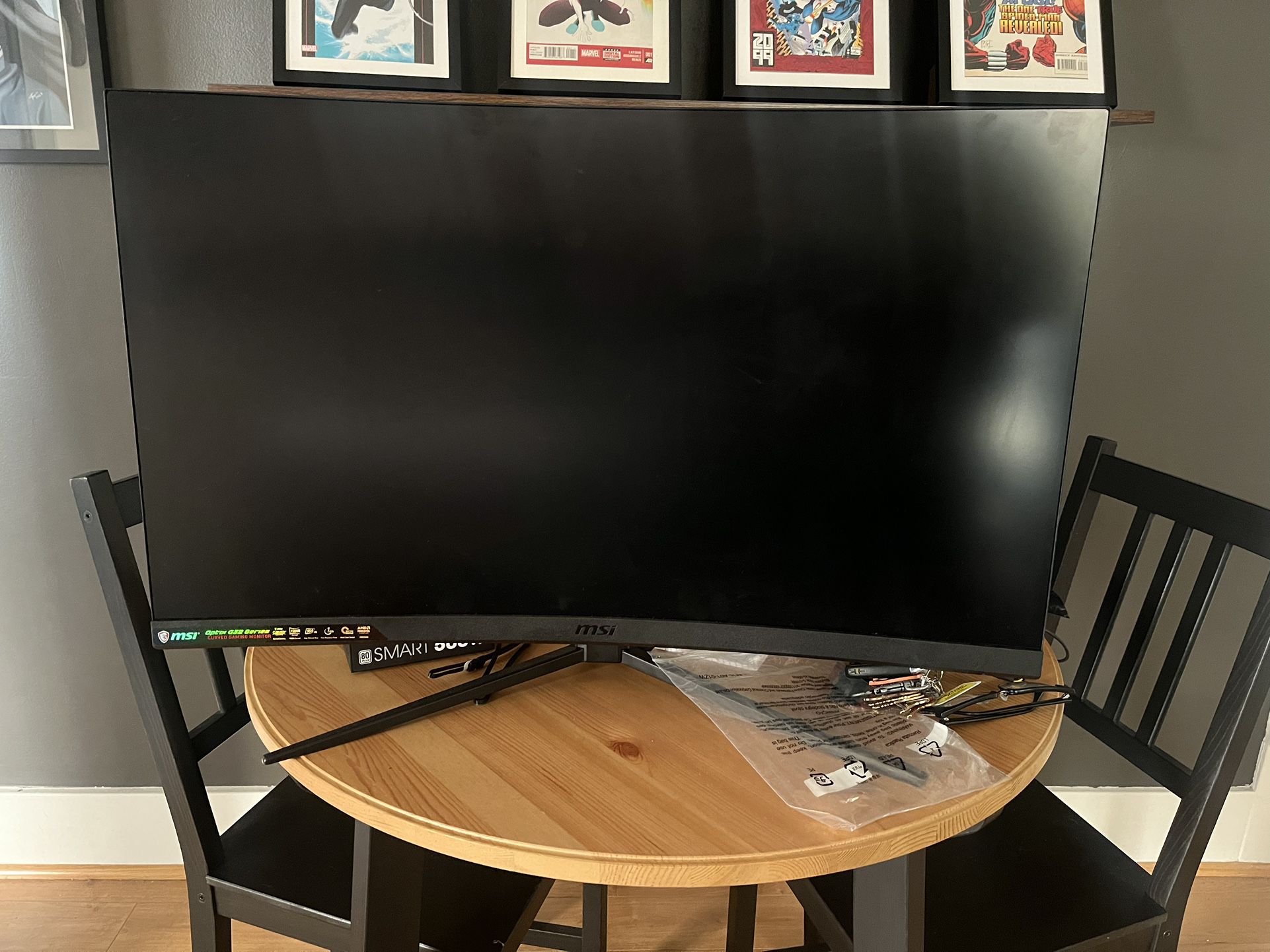 MSI 32in curved gaming monitor 