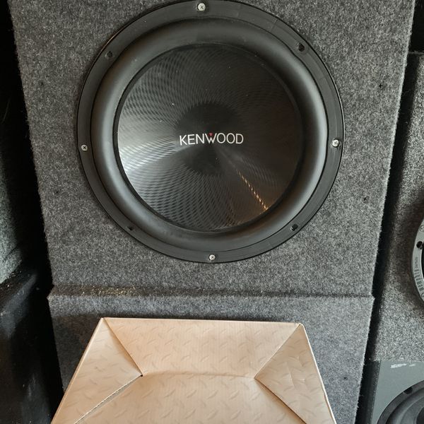 Kenwood 12 Inch Subwoofer In A Sealed Box for Sale in Hampton, VA OfferUp
