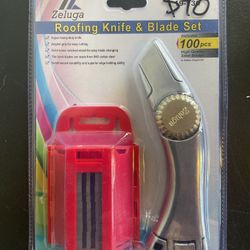 Zeluga Roofing Knife & Blade Set