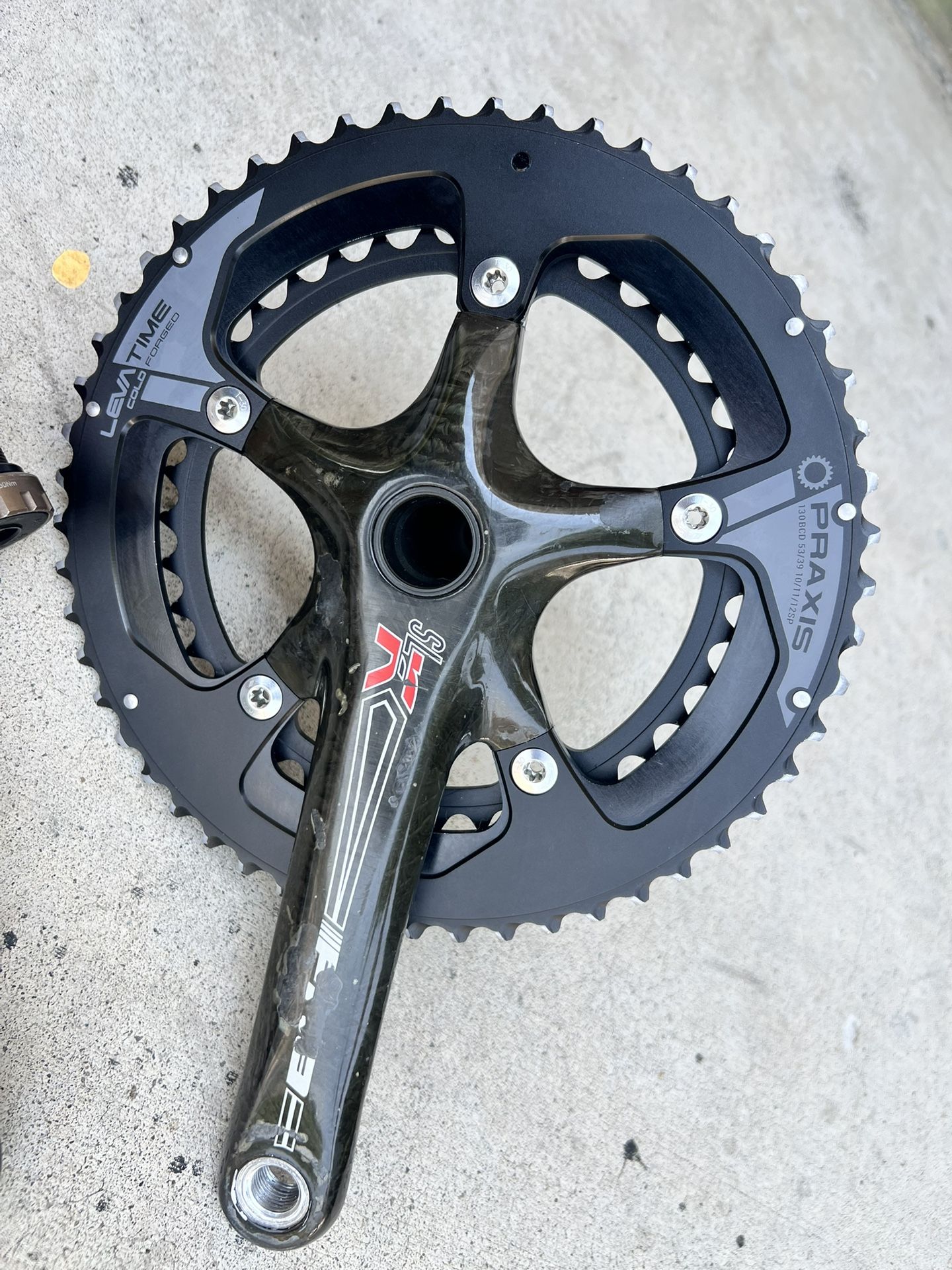 FSA Carbon Crankset 10/11 Speed With New B.B.
