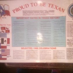Proud To Be A Texan Important Dates In Texas History Selected 1986 Celebrations