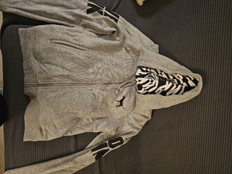 Womens Pink small hooded sweater 