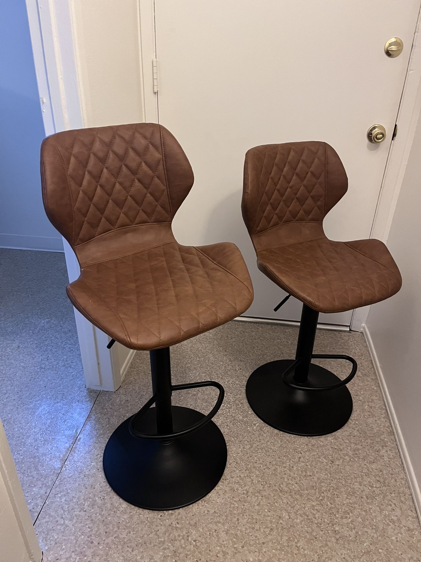 Adjustable Bar Stool Set