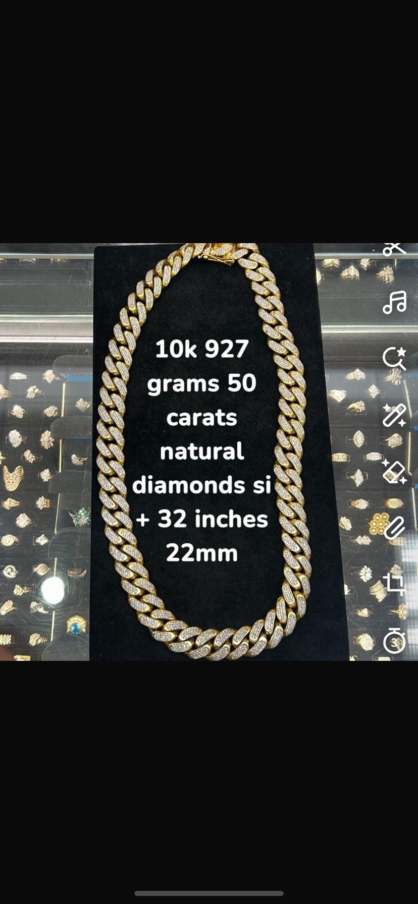 10k Yellow Gold Cuban 927 Grams 50 Carats Si+ Buy Sale Trade Gold Silver 24k Rolex 14k Diamonds Watches Swiss Cars