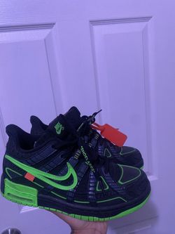 Nike Off-White x Air Rubber Dunk “ Green Strike “ size 5