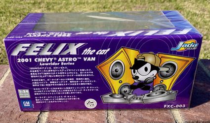 Jada Toys Felix the Cat 2001 Aqua 2001 Chevy Astro Van 1:24 Extremely Rare  for Sale in Chino Hills, CA - OfferUp