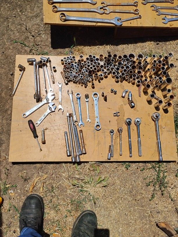 80 Bucks For Wrenches And Sockets All Of What You See Or Make Offer