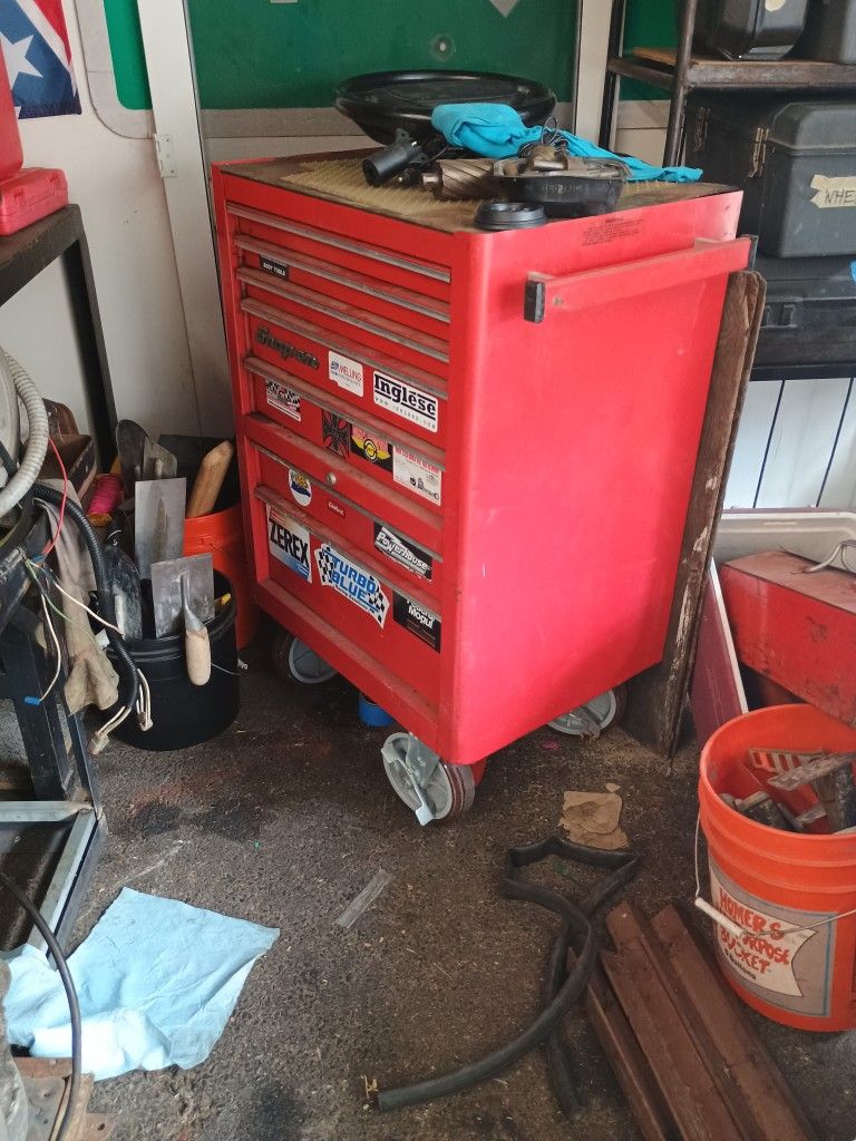 Snap On Tool Box With Custom Wheels