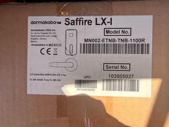 Dormakaba Saffire LX-I Smart Door Lock