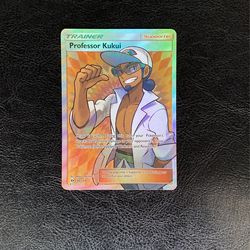 pokémon card professor kukui trainer