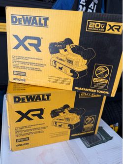 BRAND NEW DeWalt 20V XR Belt Sander DCW220B - SEALED IN BOX - $200 (Save $100