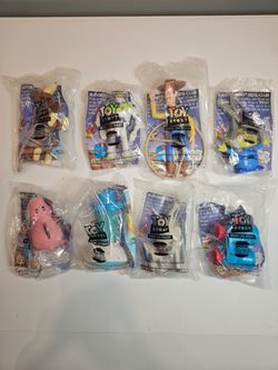Disney Toy Story Burger King 1996 Sealed Complete Set of 8, Disney, Pixar
