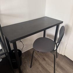 Ikea Desk & Chair - Set 