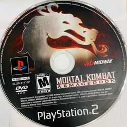 🔥 Mortal Kombat: Armageddon (PlayStation 2 PS2, 2006) VG Disc Only! 