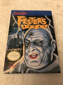 FESTERS QUEST NES CIB 