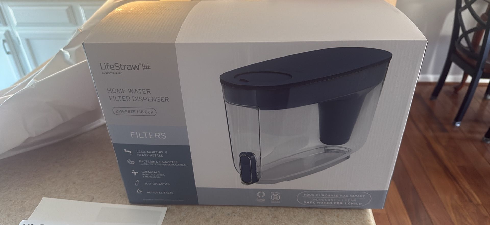 NEW Lifestraw Home Dispenser