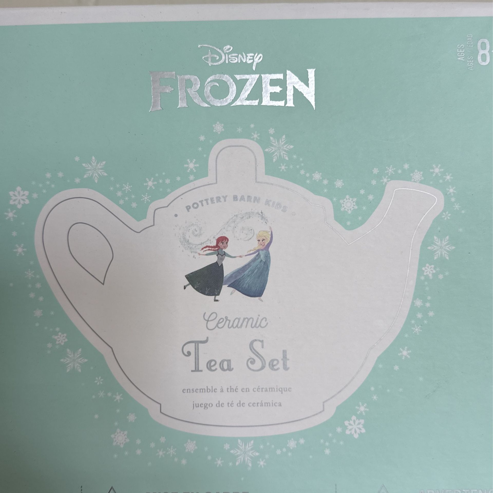 Frozen Ceramic Tea Set