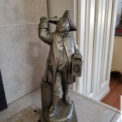50+ years bell boy statue/ looks great/ well taken care of/ piece of American history 