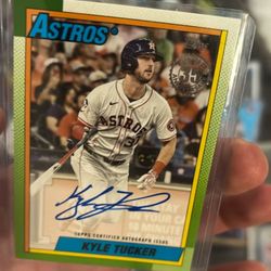 Kyle Tucker Retro 1990 Topps Autograph 