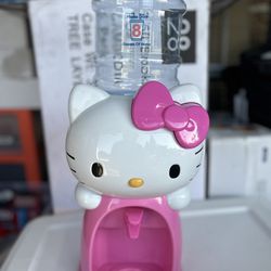 Hello Kitty Ate Glass Water Dispenser