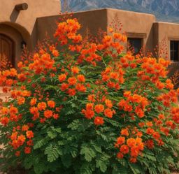 Mexican bird of Paradise, (Caesalpinia pulcherrima