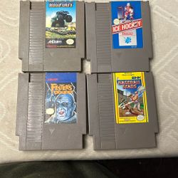 4 Nintendo Games 
