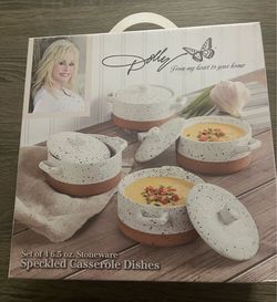 Dolly Parton Ceramic Casserole Dishes
