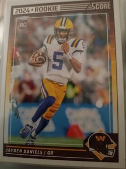 Jayden Daniels Rookie Card 