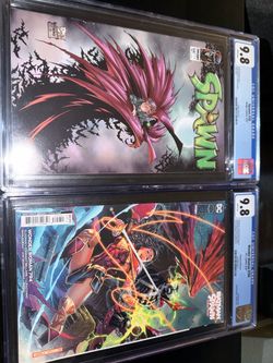 CGC 9.8 Spawn & Wonder Woman 794 Comic Lot