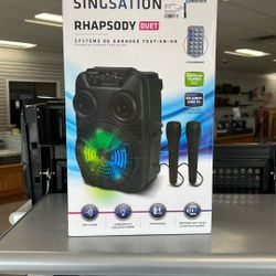 Singsation Rhapsody Karaoke Machine 