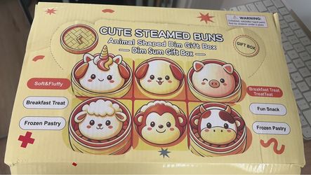 Animal themed crunchy bun
