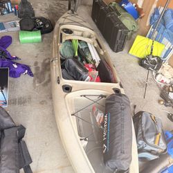 Kayak+Paddles+wetsuits+fishing Stuff 
