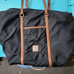 Dooney & Bourke Black Nylon Handbag 