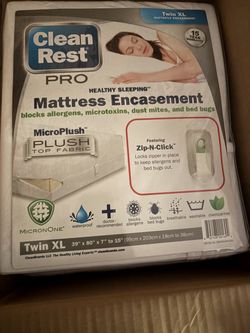 CleanRest PRO Twin XL mattress encasement