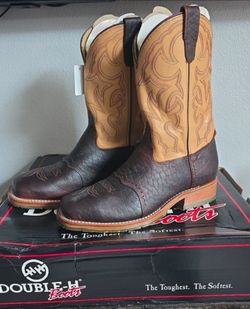 Double-H Western Cowboy Boots