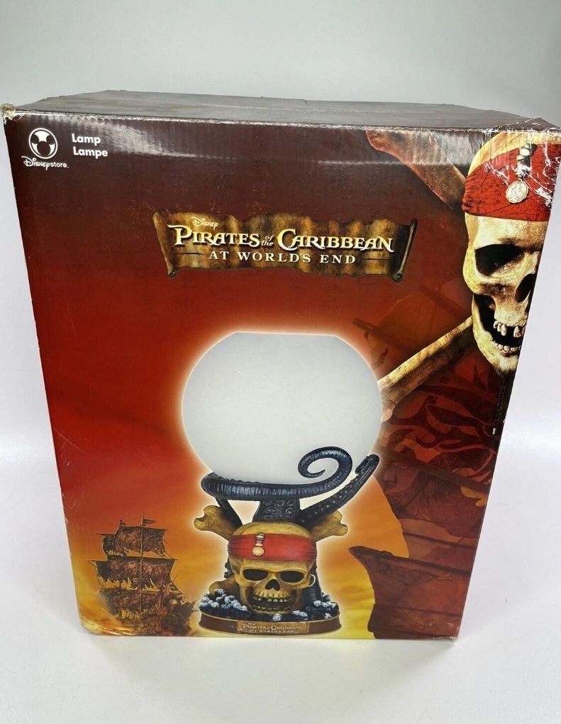 Disney Lamp Pirates of the Caribbean at Worlds End Store Home