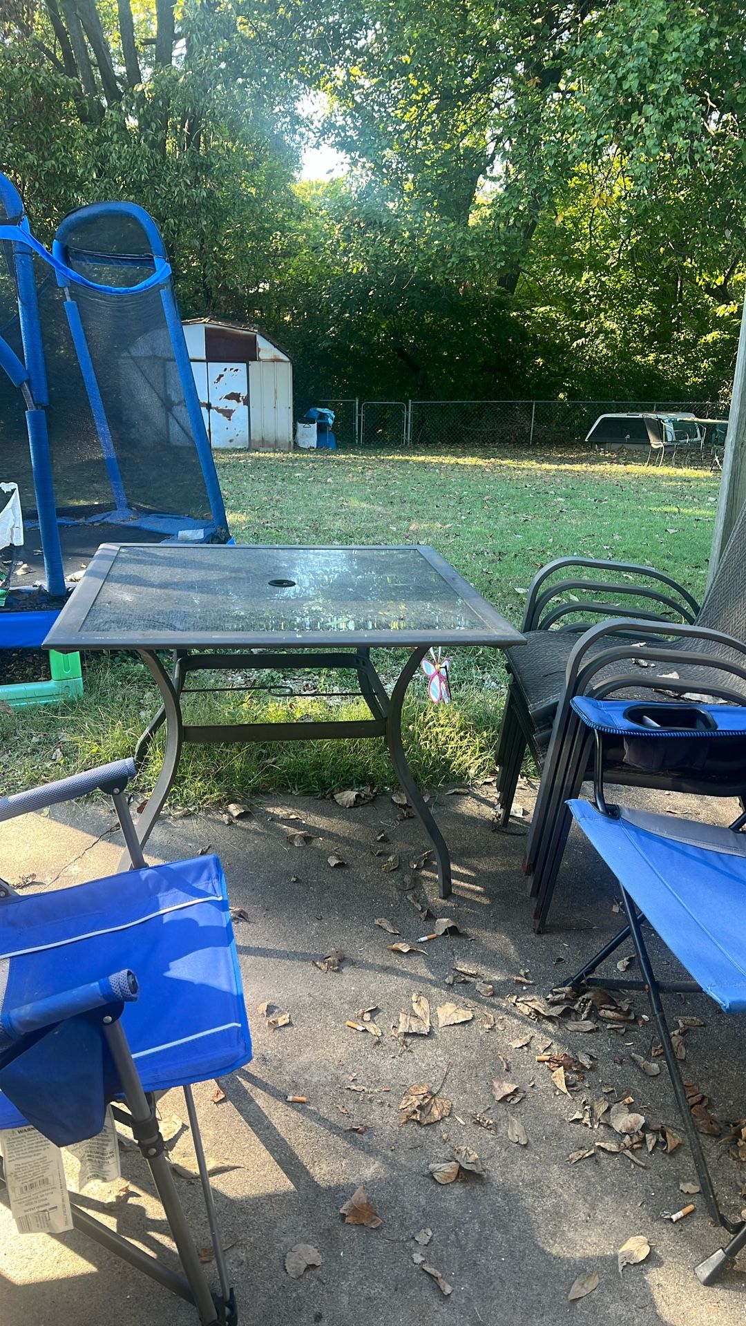 patio Table And Four Chairs