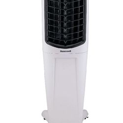 Honeywell TC50PEU Evaporative Tower Air Cooler With Fan And Humidifier, Washable Dust Filter, 588 CFM - 12.5 Gallon Tank (White)