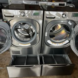 Washer And Electric Dryer ✅️ FREE DELIVERY AND INSTALLATION ✅️ 