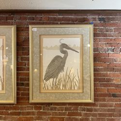 Heron Relief Artwork